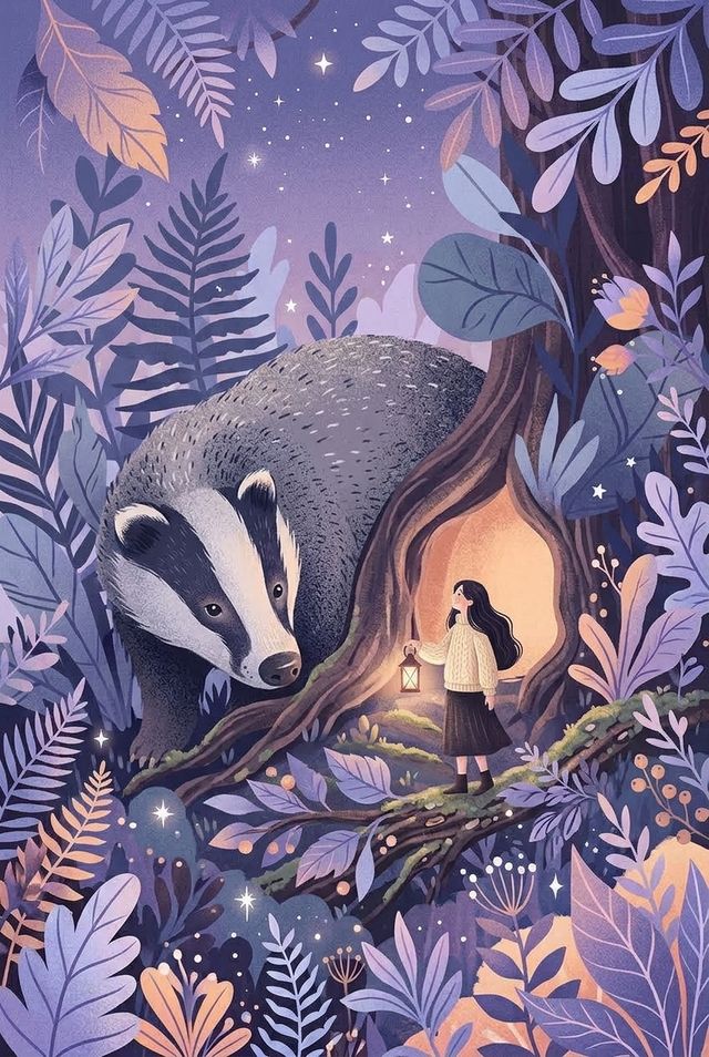 Il·lustració de la carta Nº 8, El Teixó