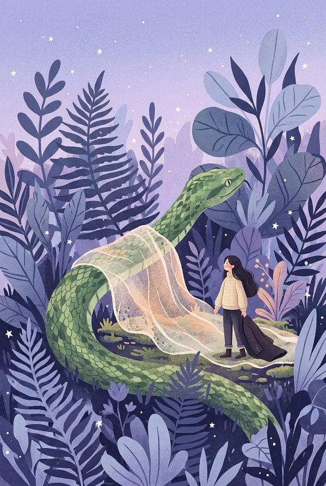 Il·lustració de la carta Nº 26, La Serp
